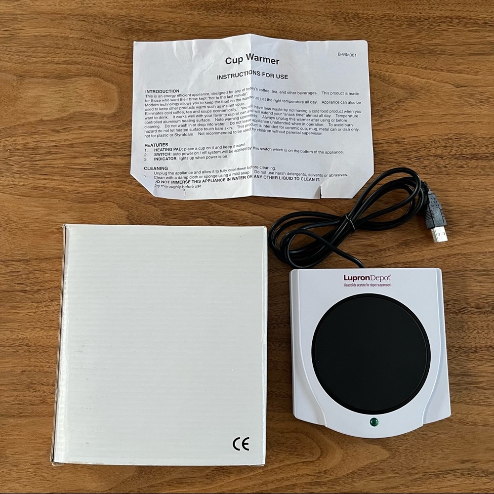 USB cup warmer